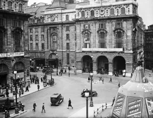 00681 Prints: VE Day celebrations in Central London to mark the Allied victory in Europe at the end of