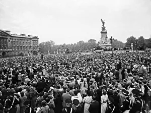 00681 Prints: VE Day celebrations in Central London to mark the Allied victory in Europe at the end of