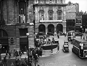 00681 Prints: VE Day celebrations in Central London to mark the Allied victory in Europe at the end of