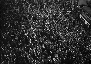 00681 Prints: VE Day celebrations in Central London to mark the Allied victory in Europe at the end of