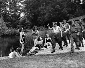 00036 Prints: You ve earned it, Girl war workers on holiday at the women War Workers Holiday camp