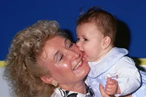 Vera Weisfeldwith babay grandson Michael November 1989