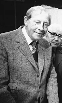 Veteran BBC Newscaster Peter Woods seen here at celebrations to mark the 25 anniversary