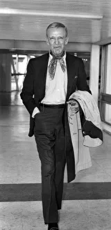 Veteran Hollywood dancing movie star Fred Astaire arrived at London