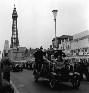 Core83 Prints: Veteran and Vintage Car Rally from Manchester to Blackpool 1964 - Ford T