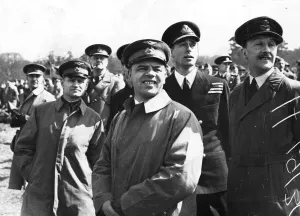 Ussr Prints: Vic-Admiral Lord Louis Mountbatten (standing at the back - 2nd from right in his uniform