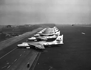The Vickers-Armstrongs Valiant British four-jet high-altitude bomber