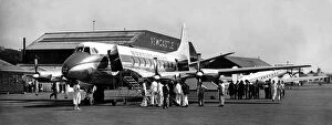 00359 Collection: This Vickers Viscount airliner was a surprise visitor to Woolsington (Newcastle Airport)