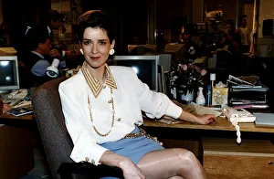 Victoria Wicks Actress stars as Sally Smedly in TV series Drop The Dead Donkey