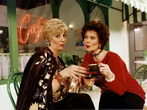 Victoria Wood comedienne performs her own version of Soap Eldorado December 1992