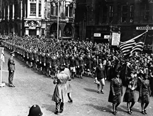 00661 Collection: Victory parade in Birmingham following VE Day. 15th May 1945