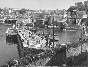 Images Dated 20th July 2021: A view of the Brixham quays before the new fish market was built