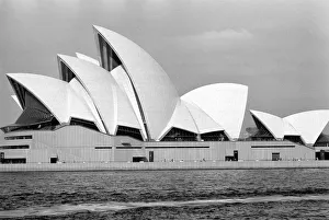 Opera Prints: View of Sydney Opera House in New South Wales, Australia
