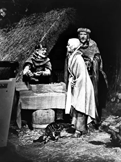 Hobbies Prints: A Viking scene recreated at the Jorvik Centre in York on 28th June 1987
