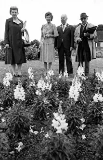 Images Dated 3rd July 1981: The village of Earsdon, North Tyneside, was in full bloom for judges from the Britain in