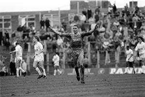 01428 Prints: Vinnie Jones in action for Wimbledon FC against Tottenham Hotspur - 19th March 1988