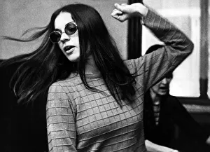 Movement Prints: Virginia North - Actress - Nov 1966 learning Khatak