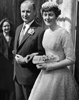 Viscount Astor aged 47 today married Miss Phillipa Hunloke aged 24 at St