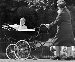 Pram Prints: VIscount Linely, son of Princess Margaret and Lord Snowdon