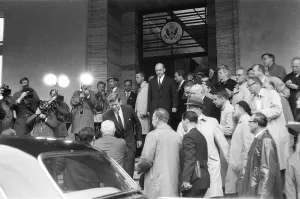 00489 Prints: The visit of American President John F Kennedy to Vienna