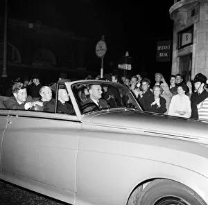 01166 Prints: Visit of the American president John F Kennedy and his wife Jackie to London, England