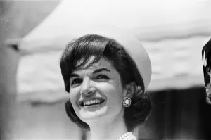 01166 Prints: Visit of the American president John F Kennedy and his wife Jackie to Paris, France