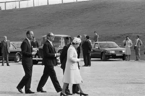 The visit to Liverpool of Her Majesty Queen Elizabeth II and Prince Philip