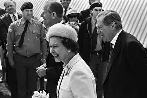 The visit to Liverpool of Her Majesty Queen Elizabeth II and Prince Philip