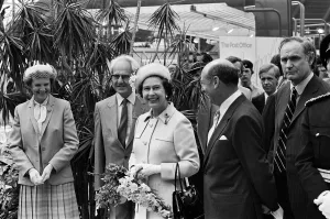 The visit to Liverpool of Her Majesty Queen Elizabeth II and Prince Philip