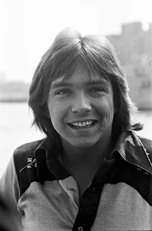 01134 Prints: During his visit to London, David Cassidy stay aboard the 120 ft luxury yacht