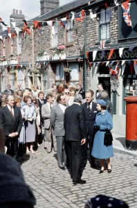 Visit by her Majesty Queen Elizabeth II and her husband Prince Philip, Duke of Edinburgh