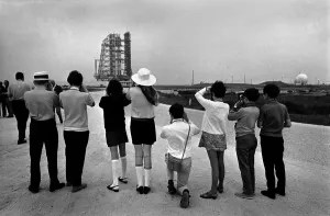 Adventure Prints: Visitors at NASA Space Station in Florida