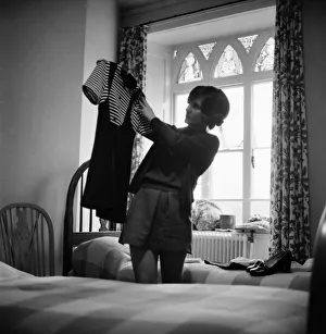 Recreation Prints: A vital moment in a young girls life - this week she leaves the school to start work