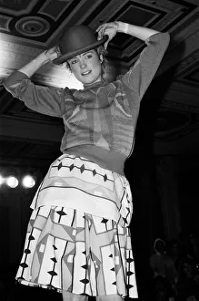 Vivienne Westwood and Malcolm Malcolm Mclaren host their first catwalk show