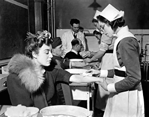 Experiments Prints: Volunteers for the mustard gas tests at the London Homeopathic Hospital