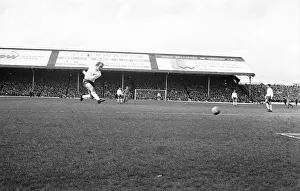 English Prints: Wales 1-1 England, Home International Championship, Ninian Park, Sloper Road, Cardiff