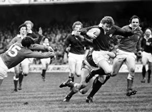 Wales 18-34 Scotland, Rugby Union Five Nations match at Cardiff Arms Park, Wales