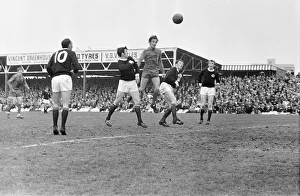 Wales 3-5 Scotland, British International Championship match at the Racecourse Ground