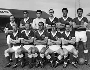 Wales Starting XI v Scotland, British Home Championship, Ninian Park, Cardiff