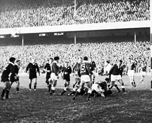 Wales v All Blacks New Zealand Tour of the UK Cardiff Arms Park 21st December 1963