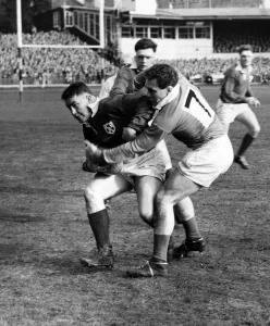 Wales v Ireland international rugby match at Cardiff arms Park