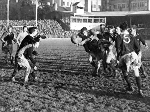 00269 Prints: Wales v Scotland international rugby match at Cardiff Arms Park