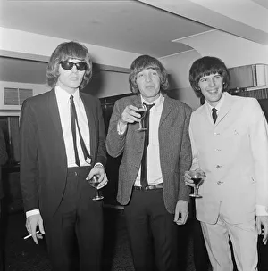 The Walker Brothers at The Variety Club Awards at The Savoy Hotel in London Left