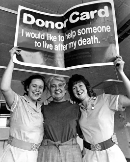Walsgrave hospital, Coventry. Kidney patient Brenda Birch from Lillington