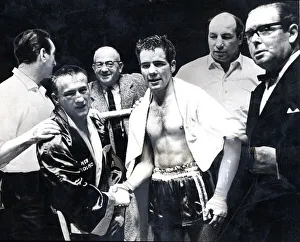 Walter McGowan boxer boxing Benny Huntman Jutrass British agent promoter Jack