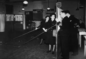 War games in the Western Approaches tactical unit during Second World War