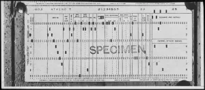 01448 Prints: War Office Central Index Card. Picture taken 22nd November 1944