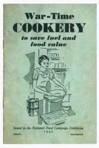 Rationing Prints: War-Time Cookery to Save Fuel and Food Value The introduction explains