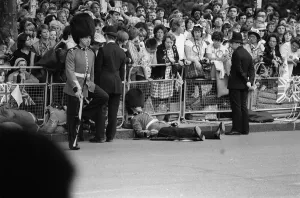 The warm weather at Prince Charles wedding to Lady Diana Spencer in July 1981 was not