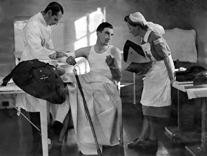Warrant Officer James Sandeman Allen wasn t taking much notice of the doctor